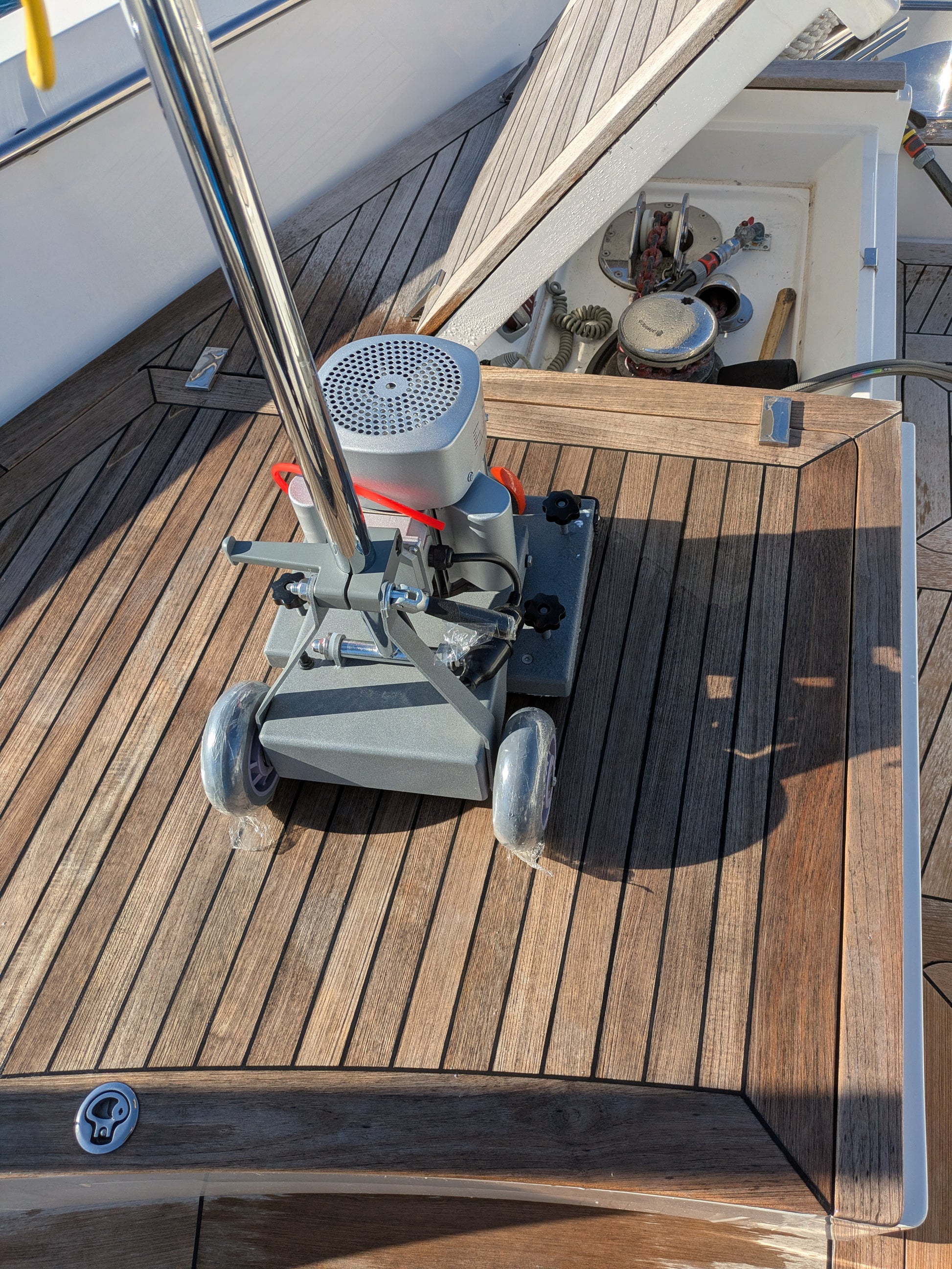 Deck scrubbing machine "Bosun"