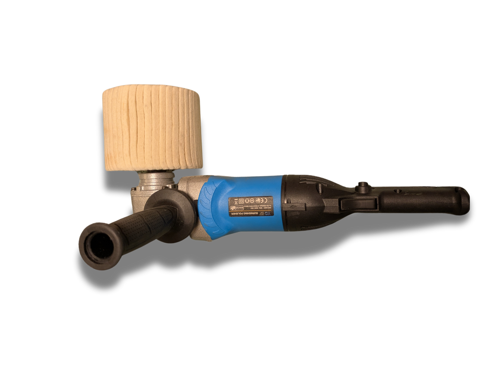 Wool drum polishing machine