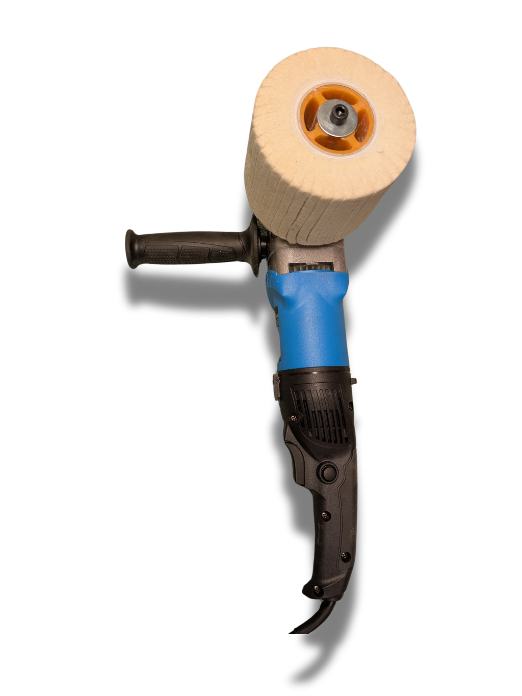 Wool drum polishing machine