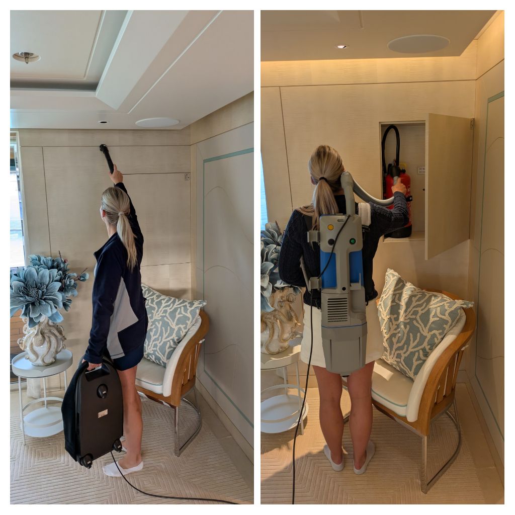OMNI backpack vacuum cleaner