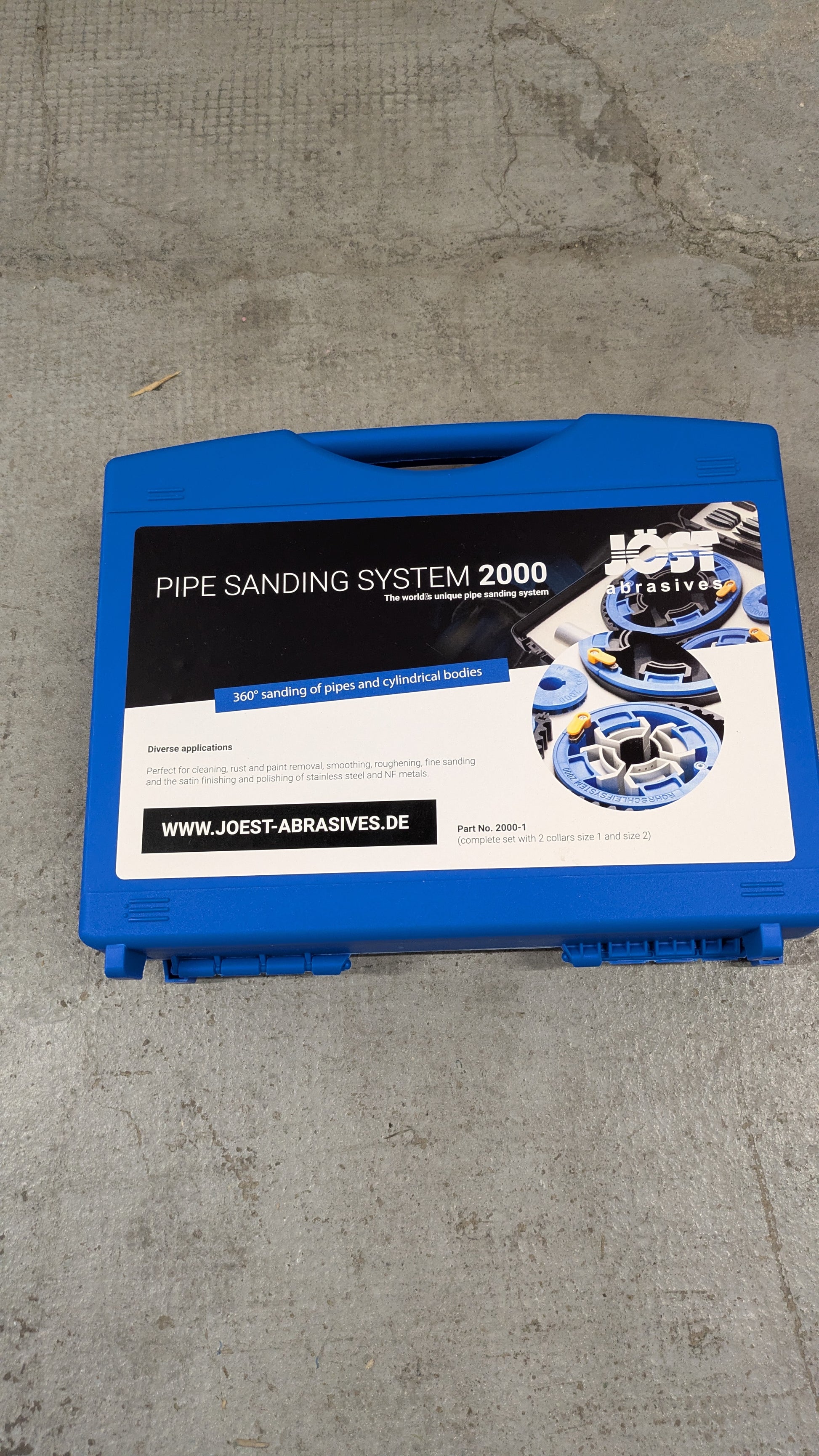 Jöst Pipe Sanding and polishing System 2000