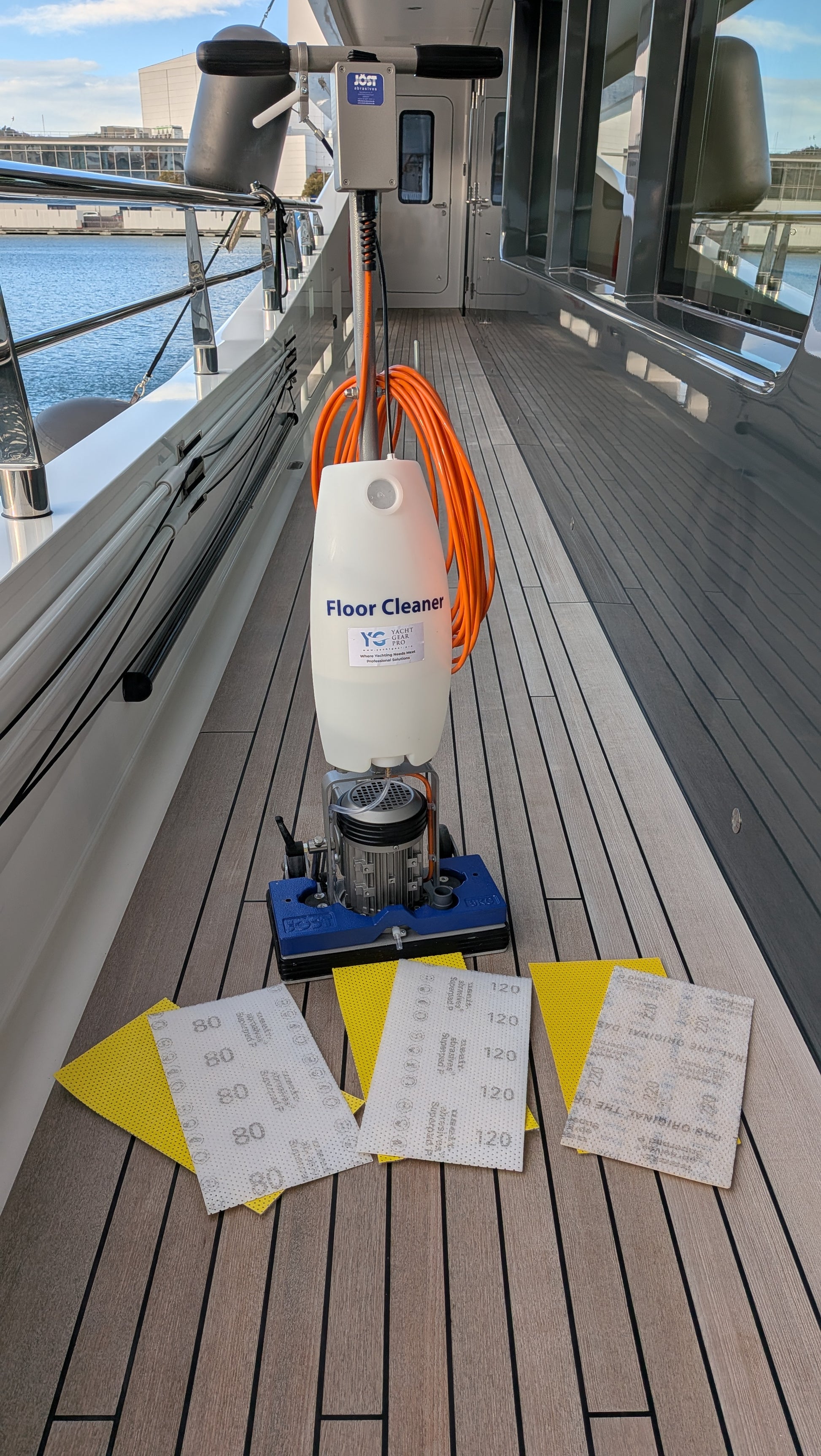 JÖST Floor Cleaner, Scrubber, Polisher and Sander: The Multi-Tasking Powerhouse