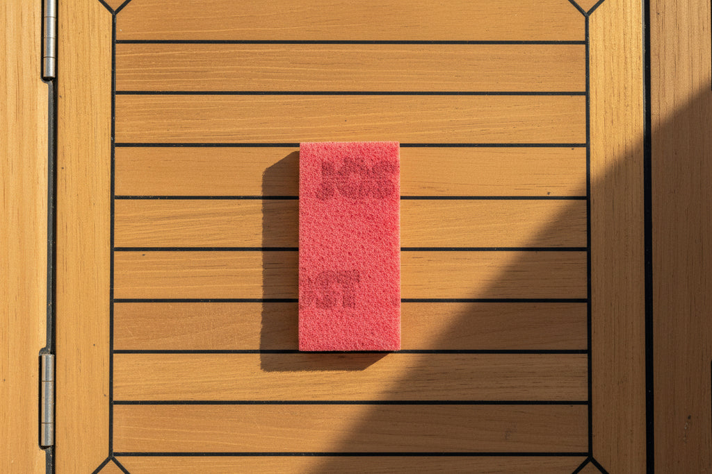JÖST Abraflex® Superpad Teak scrubbing pad for "Deckie"