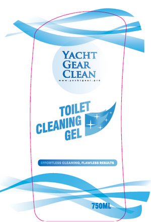 Toilet cleaning gel 750ml