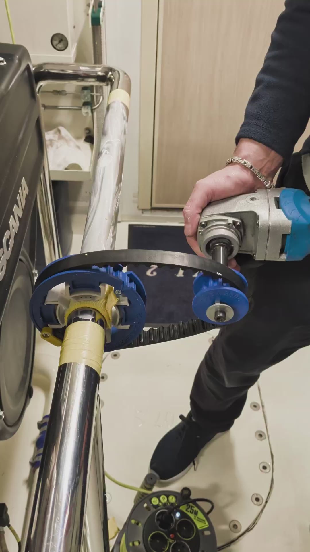 Jöst Pipe Sanding and polishing System 2000